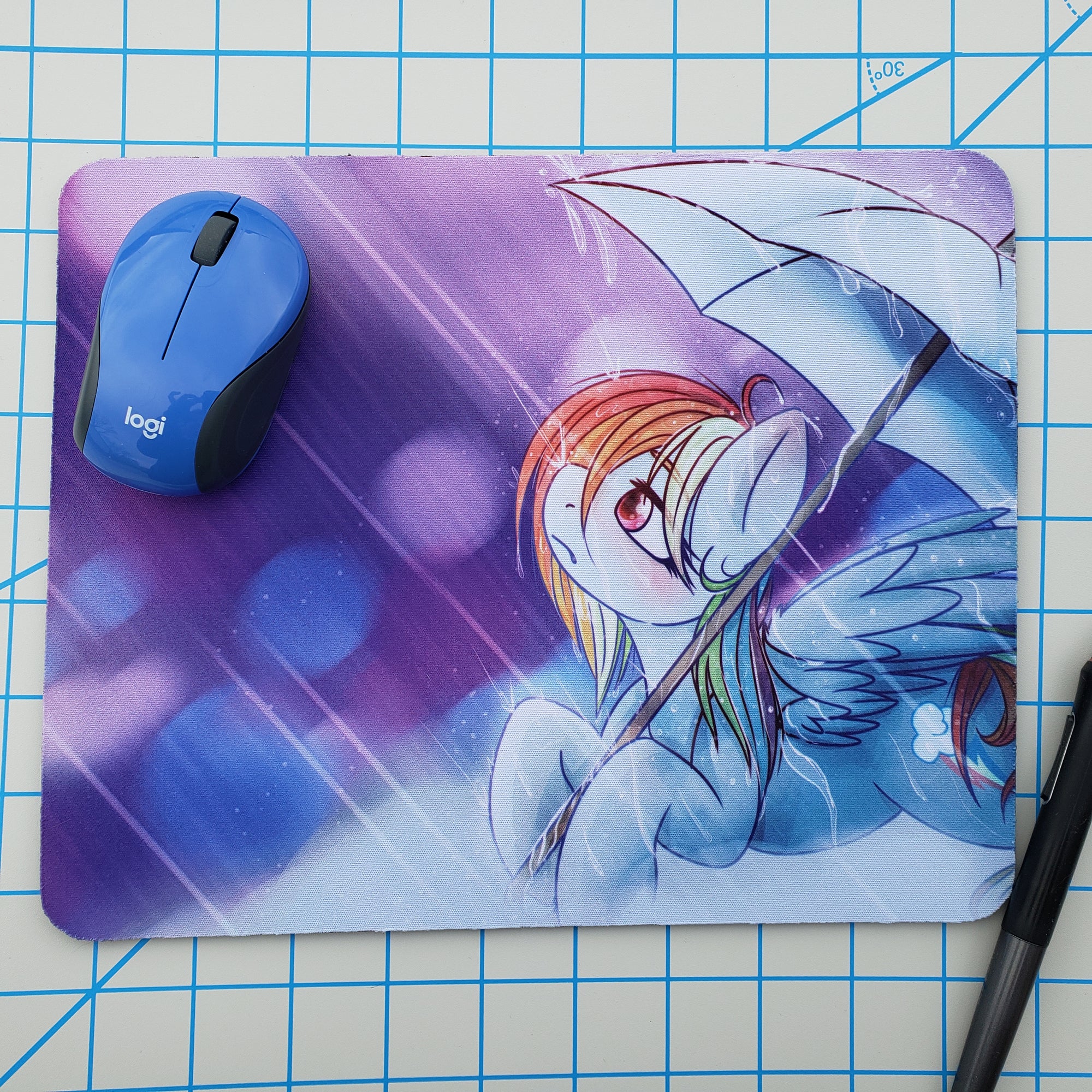 Rainy Day Dash Mousepad