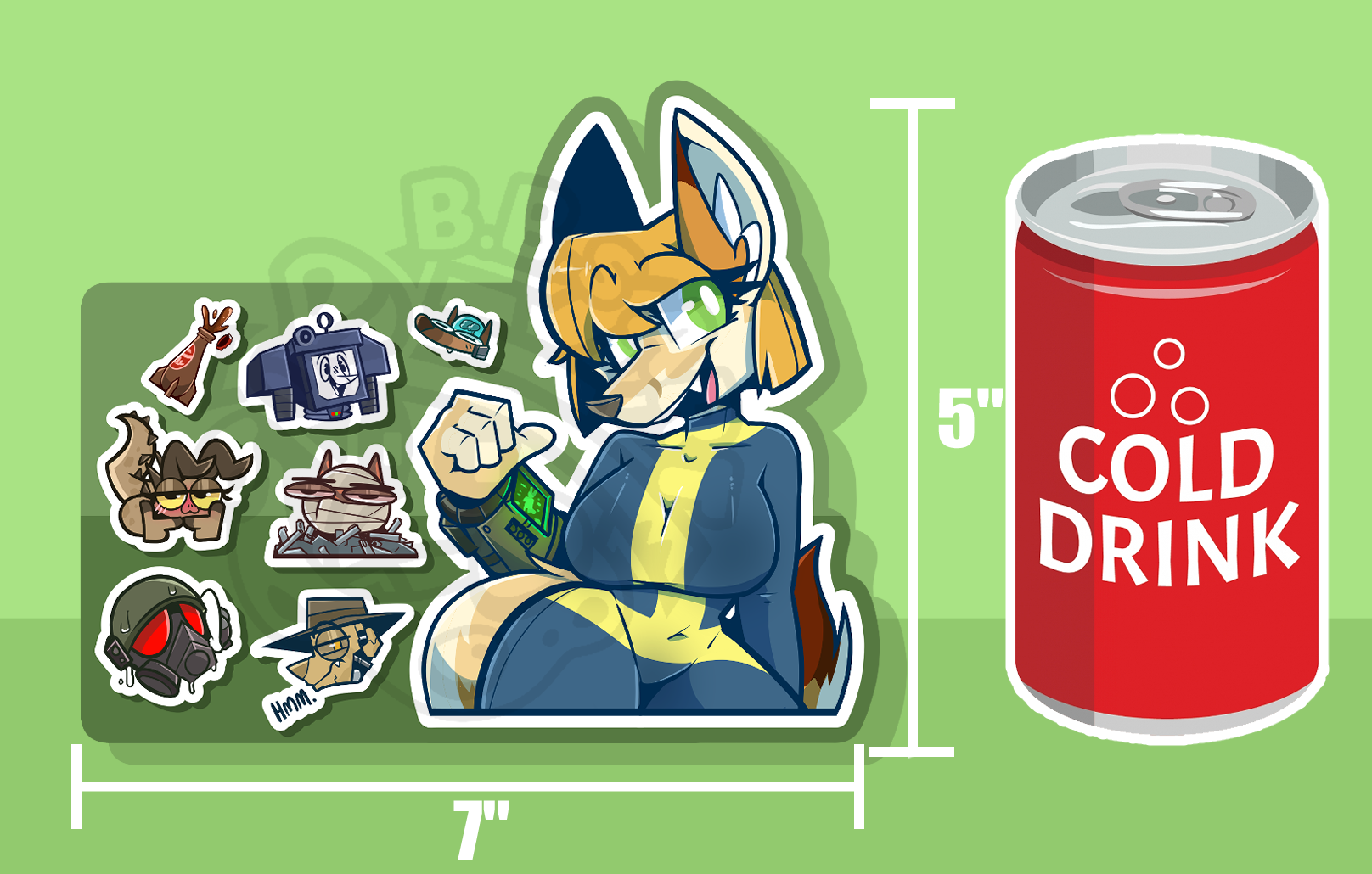 Fallout Mini Sticker Sheet!