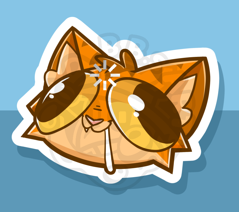 Cat Buffering *3 Variants!* (3'' Sticker)
