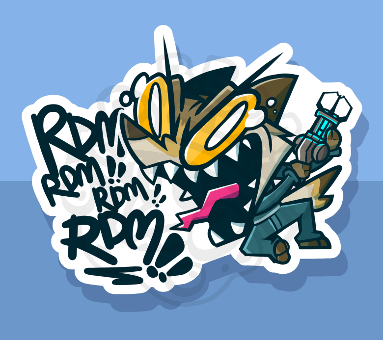 RDM! RDM! RDM!! (5'' Sticker)