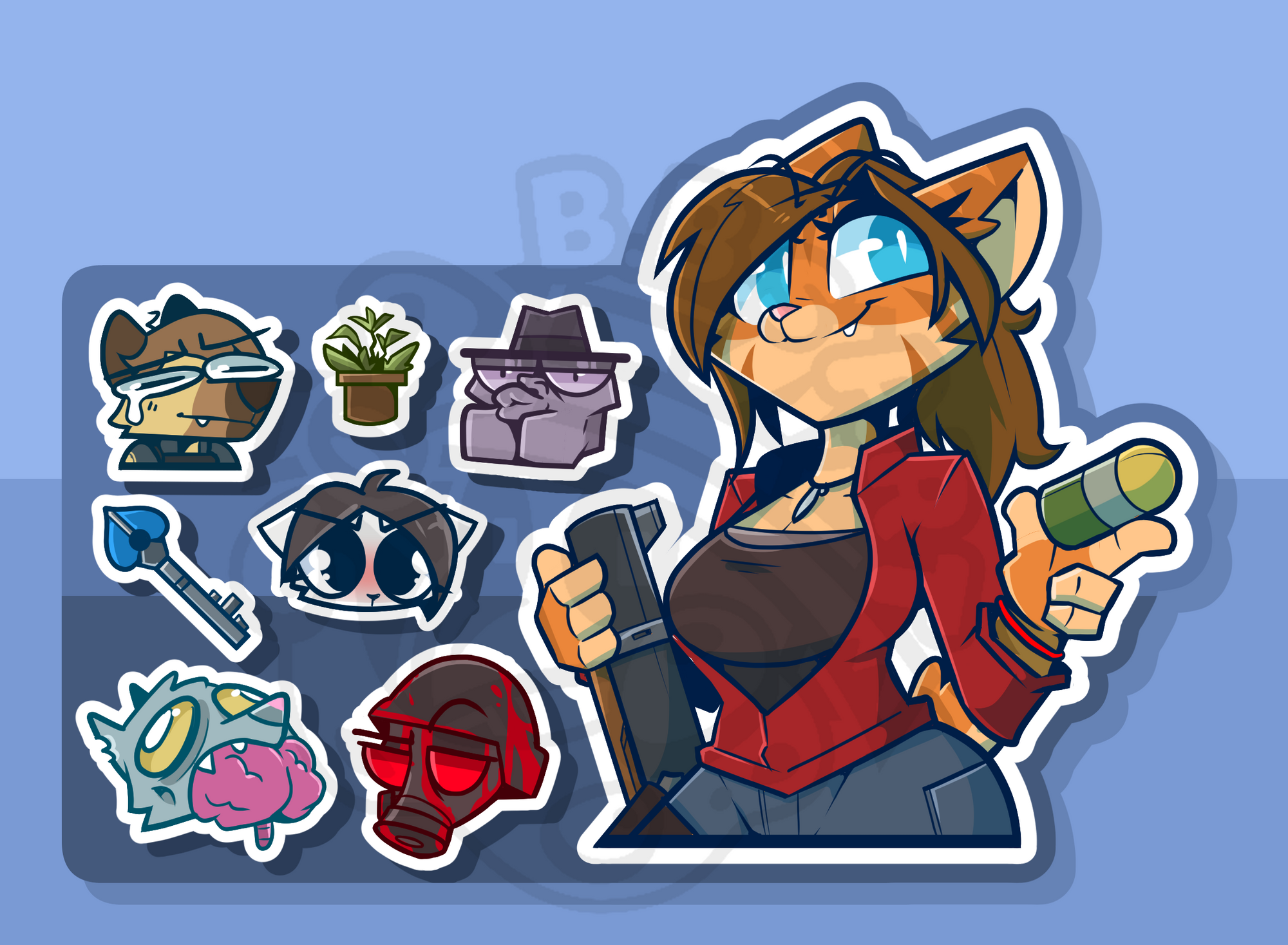Resident Evil 2 Mini Sticker Sheet!