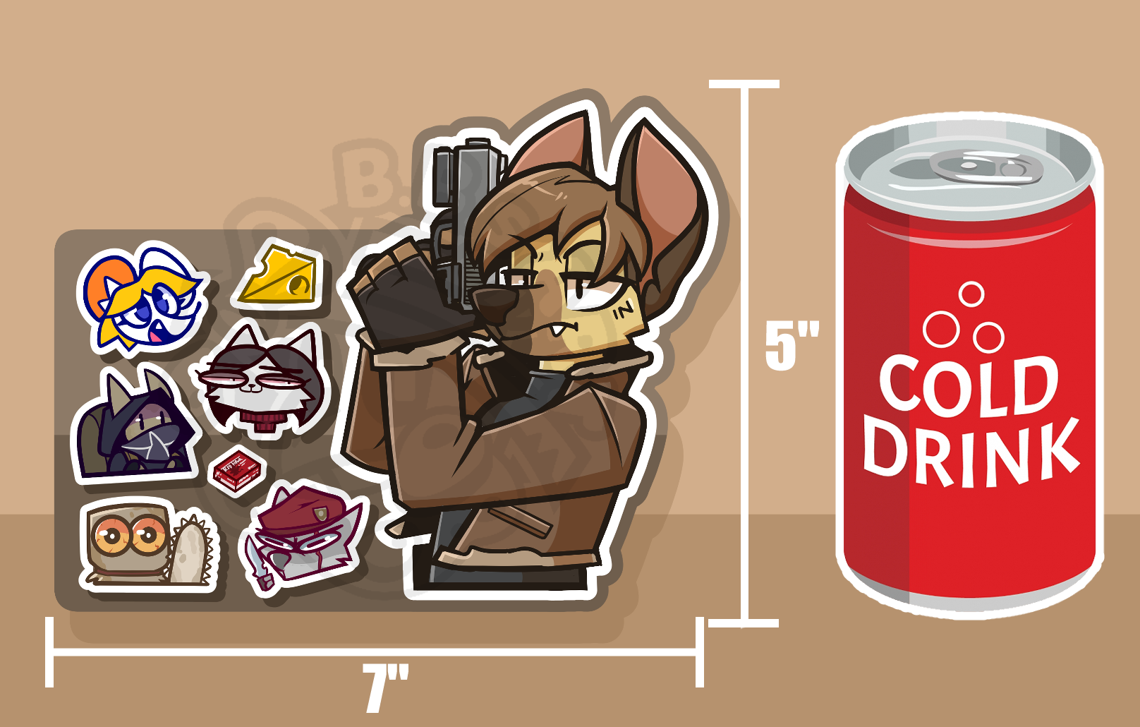 Resident Evil 4 Mini Sticker Sheet!