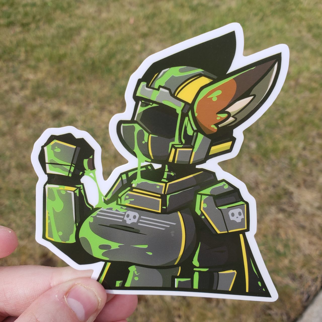 Helldiver (Gooey) (4'' Sticker)