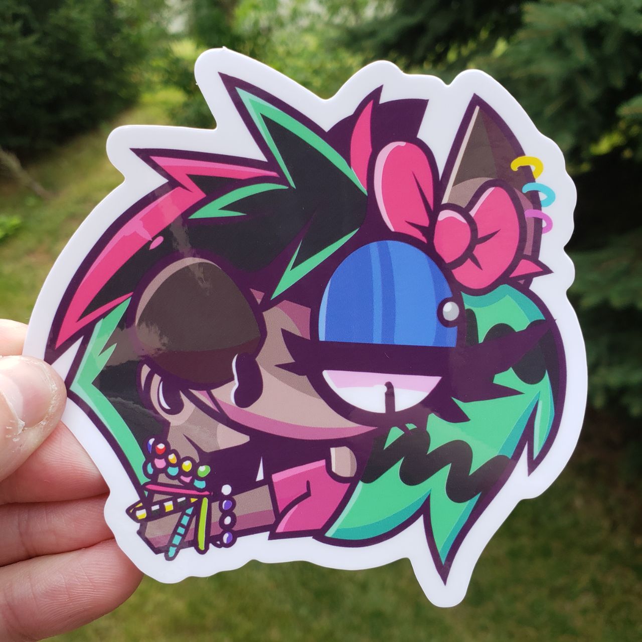 Kandi Bummin' (4'' Sticker)