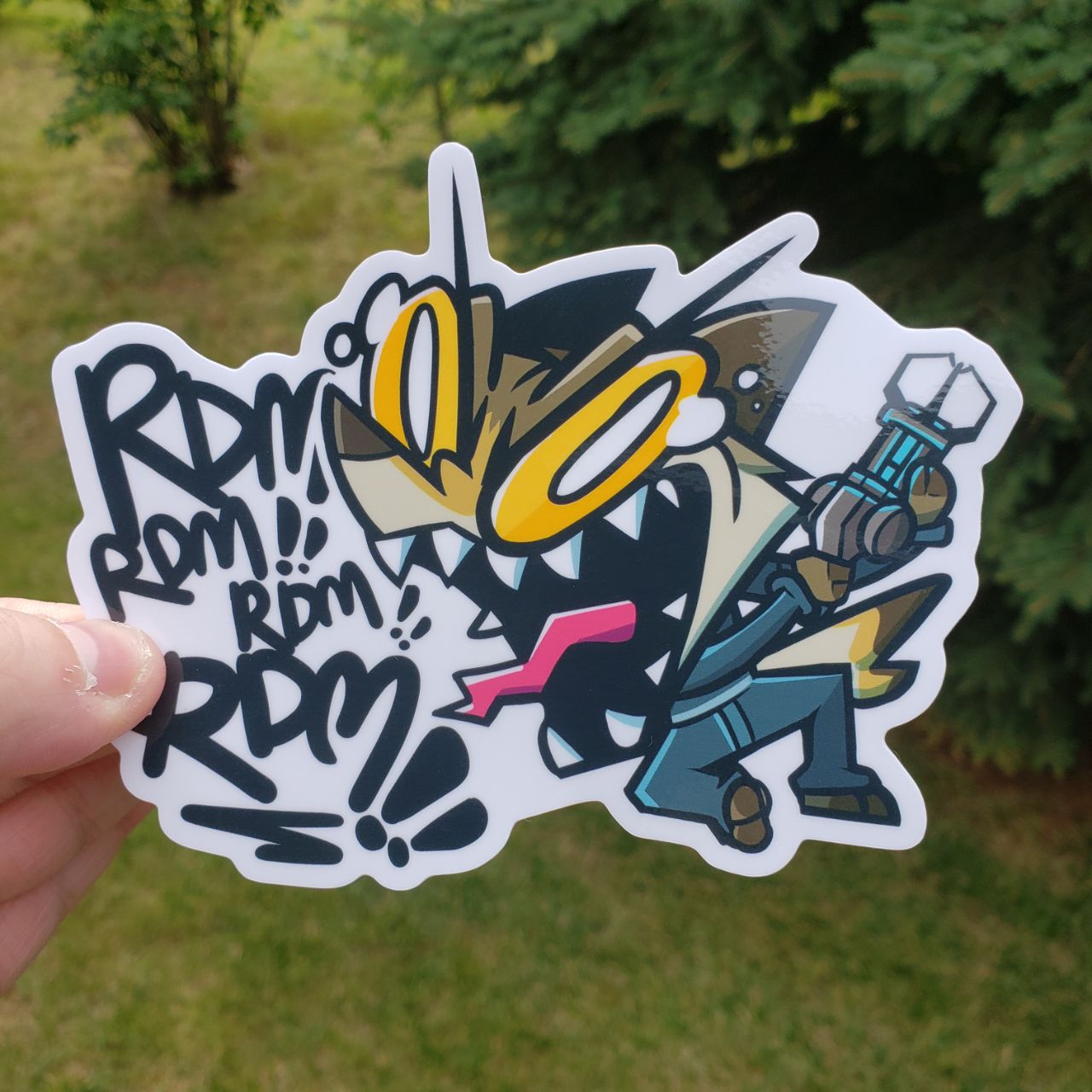 RDM! RDM! RDM!! (5'' Sticker)