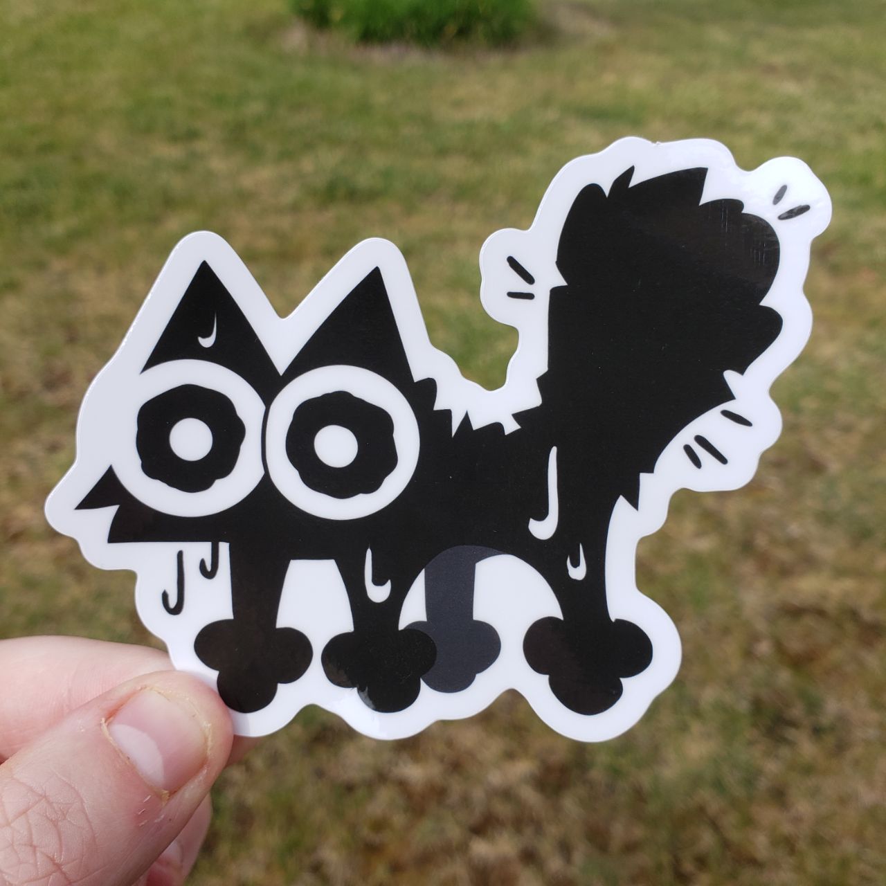 P U F F E D (4'' Sticker)