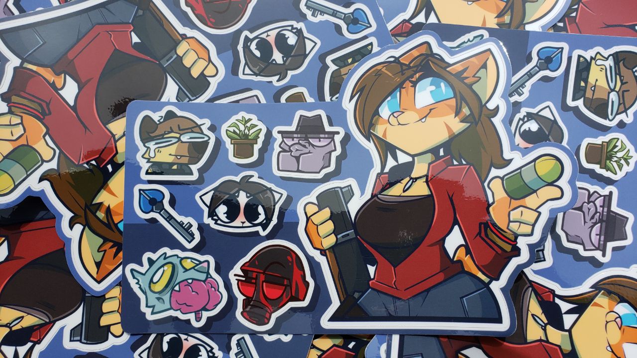 Resident Evil 2 Mini Sticker Sheet!