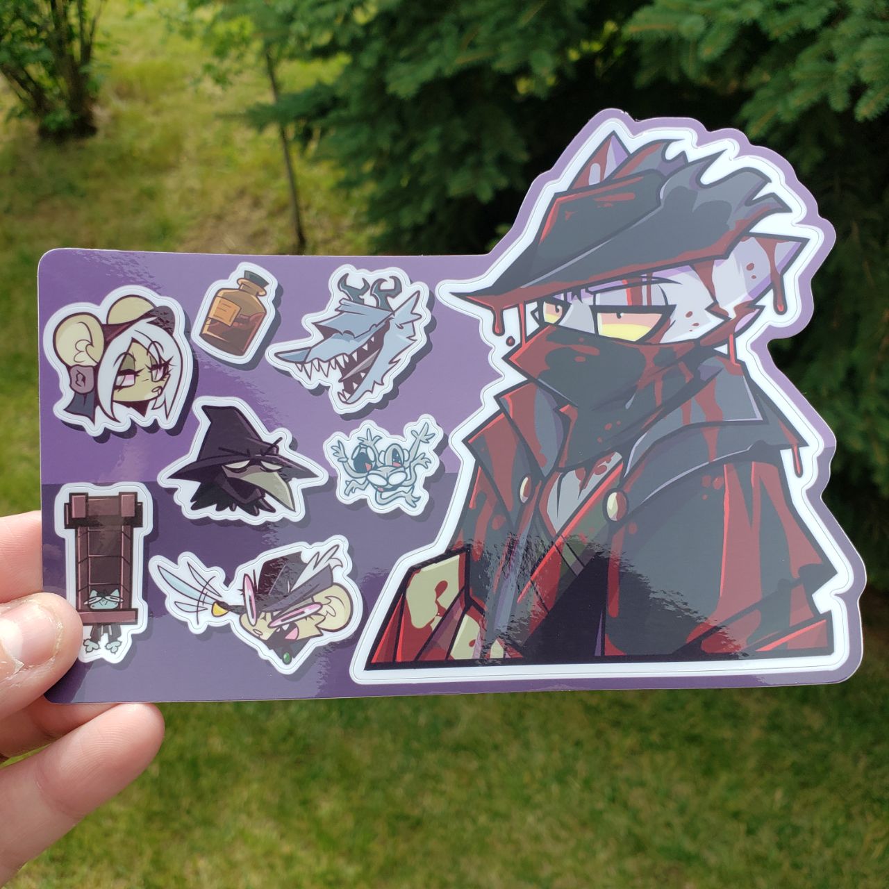 Bloodborne Mini Sticker Sheet!