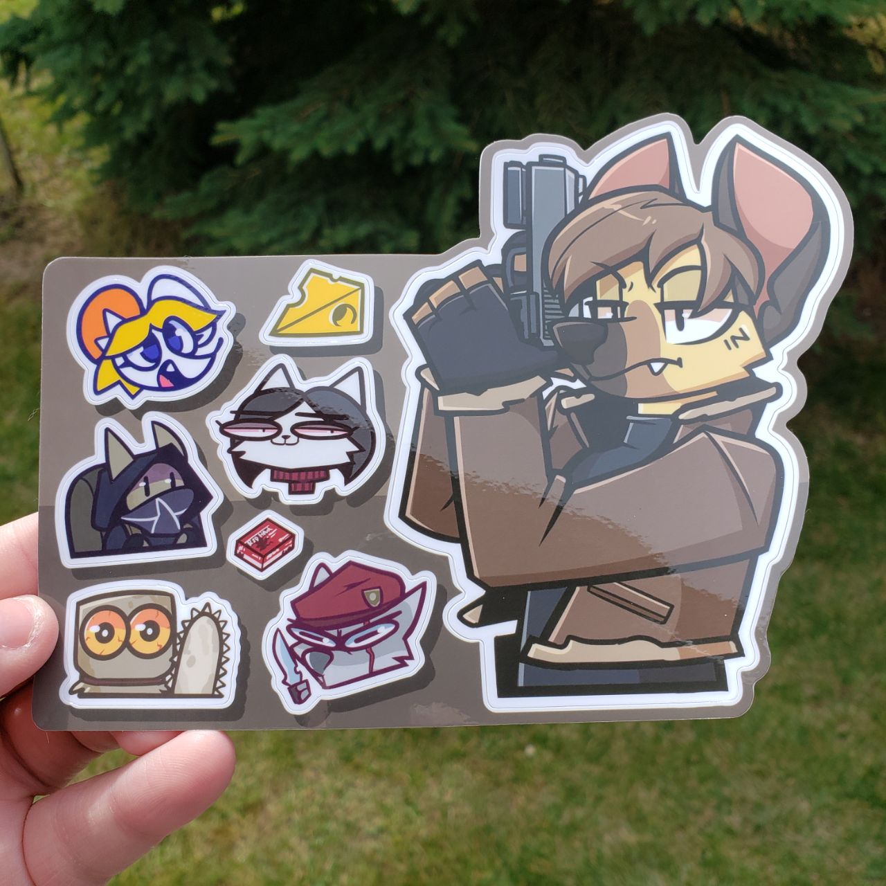 Resident Evil 4 Mini Sticker Sheet!