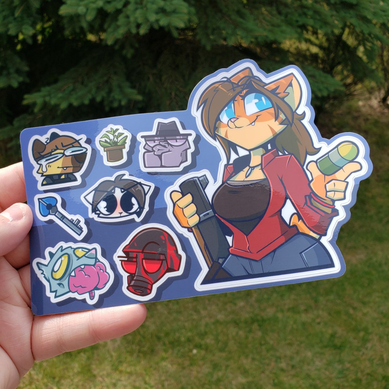 Resident Evil 2 Mini Sticker Sheet!