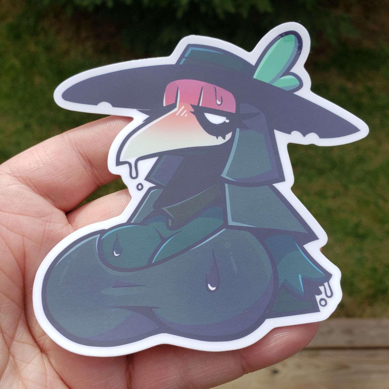 Toasty Morta (4'' Sticker)