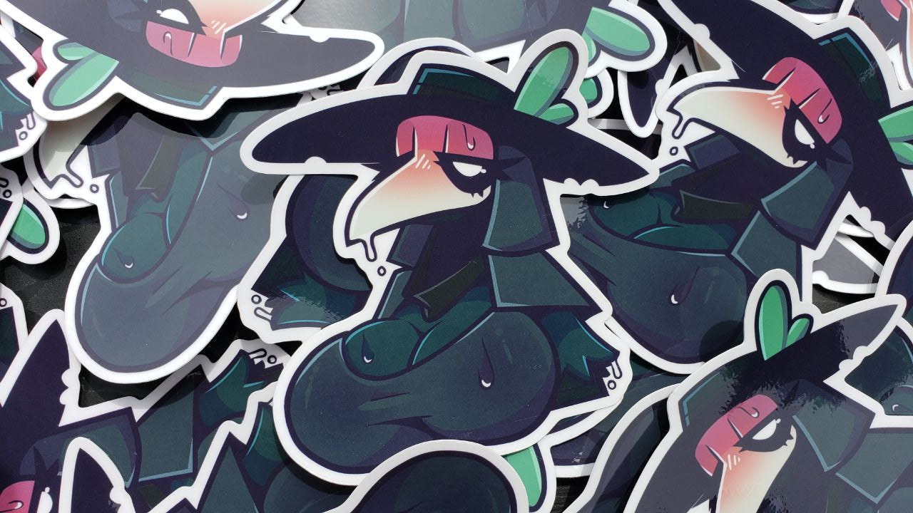 Toasty Morta (4'' Sticker)